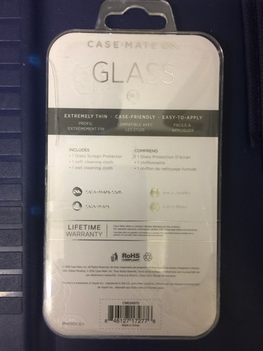 Funda protectora de pantalla templada vidrio mate 9H para iPhone 6/6s/7 - Imagen 2 de 4