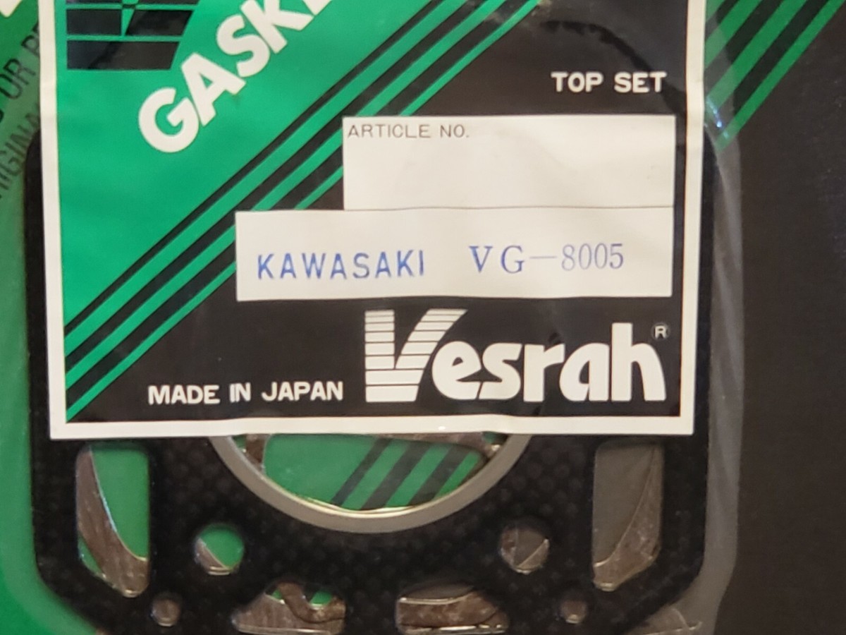 Vesrah VG-8005 Top End Gasket Kit for 85-86 Kawasaki KX125 | eBay