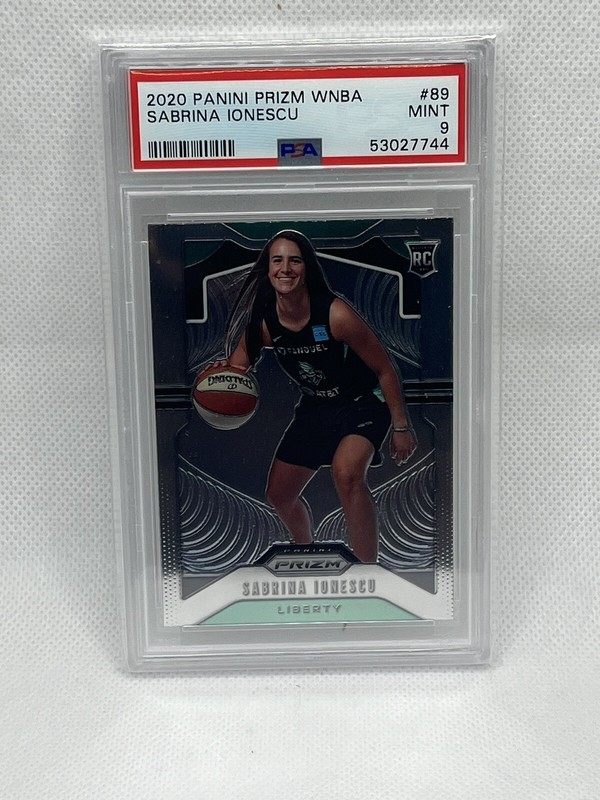 2020 Panini Prizm WNBA Sabrina Ionescu RC Rookie #89 PSA 9 | Team USA | Liberty