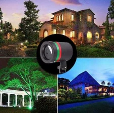 Outdoor LED Stage Light Garden Tree Moving Laser Projector Christmas Home Lamp