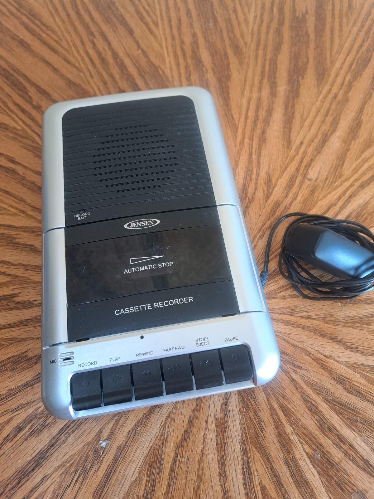 Jensen MCR100 Cassette Player Recorder Clean / Tested eBay