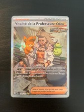 Carte Pokémon : Vitalité de la Professeure Olim 256/182 Faille Paradoxe FR NEUF