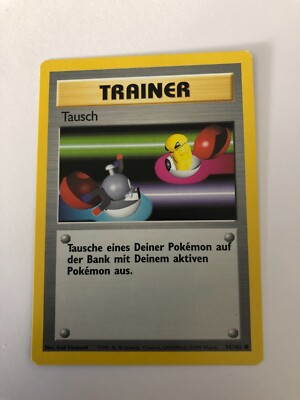 TOP Pokemon 1.Generation Basis Set Tausch 95/102 NEAR MINT