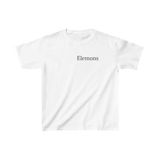 Kids Heavy Cotton Tee - Fun Flames Design, Cool Summer Shirt, Birthday Gift,