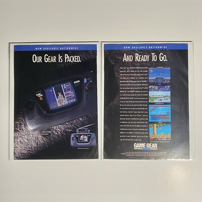 Notice D'utilisation Tuner TV Pour SEGA Game Gear - Manuel D'origine