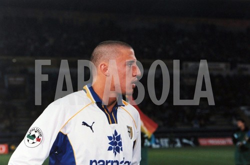 Photo De Presse Vintage Sampdoria Veron - Serie A 1997-1998 - Tirage Original 24x16 Cm