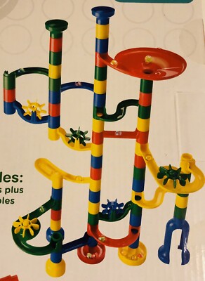 Mindware Marble Run Toy 55 Pieces plus 15 Marbles