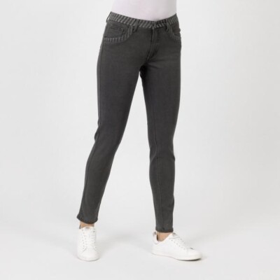 Jeans grau 48 L32 Jet-Line Damen Jeanshose Hose 5-Pocket-Stil UVP: 59,99  D19