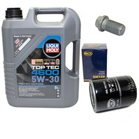 MotoröL Set 5W-30 5 Liter + ÖLfilter SM 108 + Schraube FüR VW Passat 1.8 150 PS