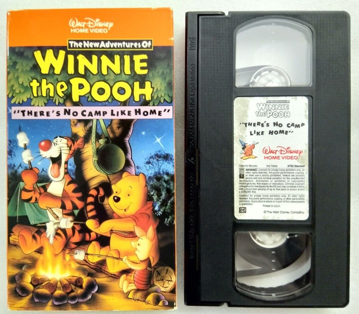 その他 Coming Home [VHS] VHS New Adventures of Winnie the Pooh Vol 4 Theres No Camp