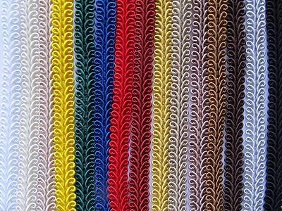 10mm SILKY SCROLL BRAID Blinds Lampshade Costume Upholstery Furnishing Gimp Trim