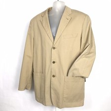 Camel Active Size 54 Beige Cotton Casual Button Lined Sports Blazer Vgc