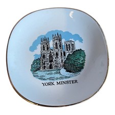 Royal Falcon Ware York Minster Collector Plate Weatherby Hanley England 12.5cm