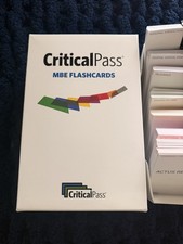 2025 Critical Pass MBE Flashcards