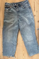 Weekday Jeans Blau Gerades Bein Denim Helle W...