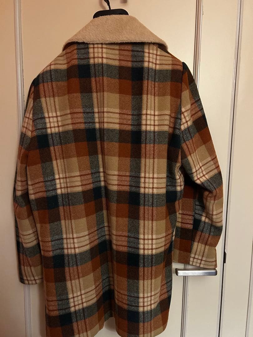 Pendleton Chester Coat Wool Plaid Button-Front Wa… - image 4