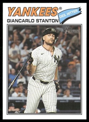 Giancarlo Stanton 2026 Topps Heritage New York Yankees #250 | eBay