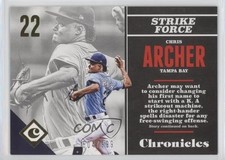 2017 Panini Chronicles Gold 604/999 Chris Archer #70 z6b