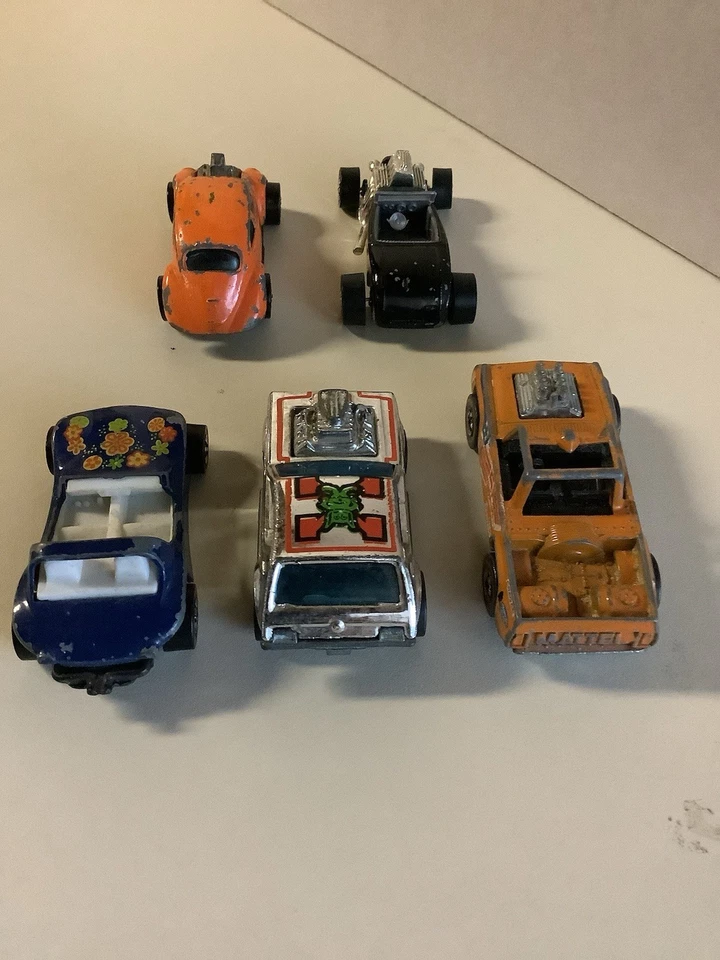 Lote de 5 Hot Wheels Redlines vintage c. años 60-70 Foto 2 de 4