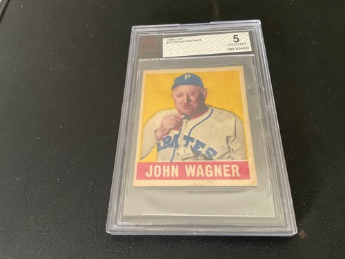 1949 LEAF BASEBALL #70 HONUS WAGNER BVG 5 EX