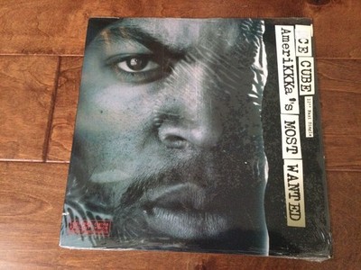 ICE CUBE - AMERIKKKA'S  MOST WANTED - ORIGINAL 12'' VINYL - SINGLE - 1990