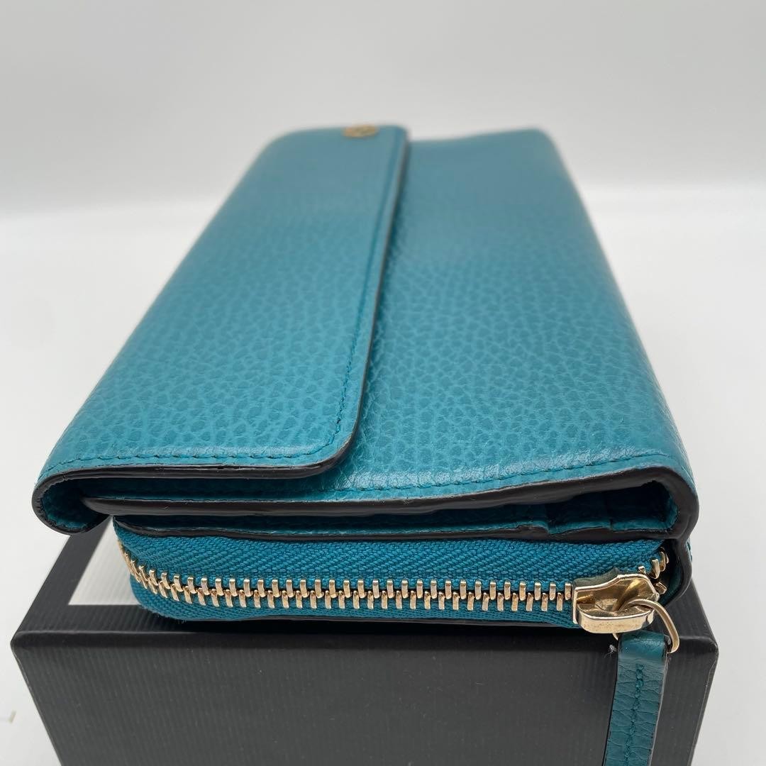 GUCCI Long Wallet Interlocking W-Hook Large Capac… - image 3