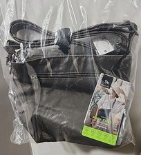 Travelon Crossbody Anti Theft Mini Shoulder Bag RFID Nutmeg Travel Purse NEW