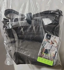 Travelon Crossbody Anti Theft Mini Shoulder Bag RFID Nutmeg Travel Purse NEW