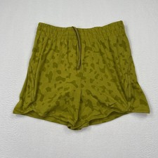 Nike Girls Youth High Waisted Training Shorts Size XL FB1095 Lined Breezy Green