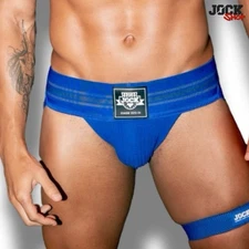 CLASSIC EDITION  JOCK BLUE JOCKSTRAP  ATHLETIC SUPPORT MENS UNDERWEAR