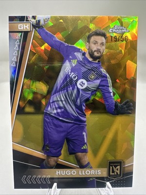 2024 Topps Chrome MLS Sapphire - Hugo Lloris Gold Refactor /50 LAFC