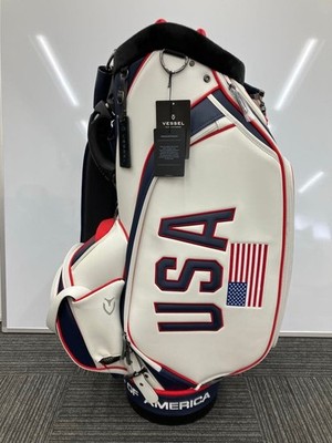 VESSEL USA 2019 Presidents Cup Staff bag cart bag golf bag rare