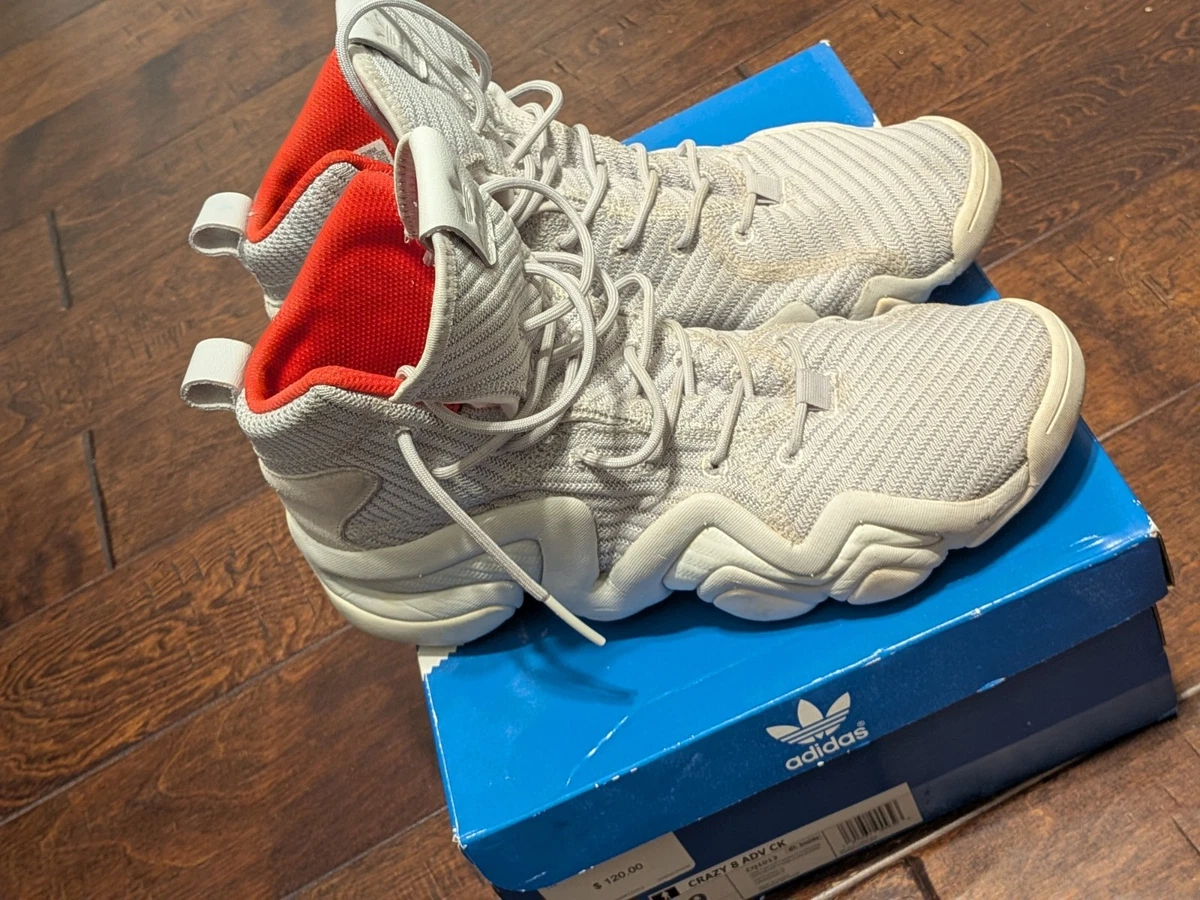 Adidas Crazy 8 ADV Primeknit Grey for sale | eBay