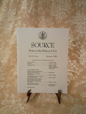 1991 SOURCE Notes in the History of Art Vol X No 4 Summer Pazyryk Issue PB Book