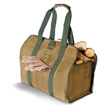 2-in-1 Firewood Carrier, Wood Bag, Log Carrier for Firewood, Wood Carrier,