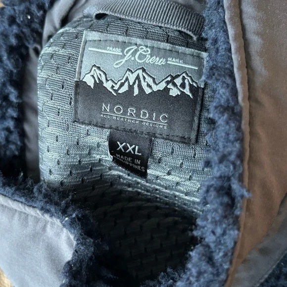 J.Crew Nordic Sherpa-fleece Shirt-jacket Men's Size XXL Preppy Casual Travel - Image 4 of 4