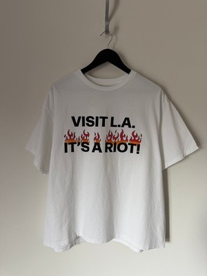 Gallery Dept. LA Riot Tee - Size XL - White - NEW | eBay