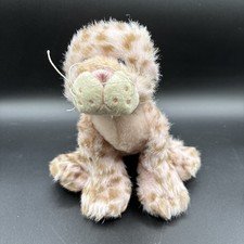 Webkinz Strawberry Cloud Leopard Plush HM466 Ganz Pink Stuffed Animal No code