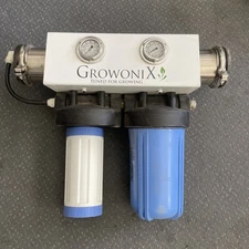 GrowoniX EX1000 FlowBox Deluxe - Reverse Osmosis Water Filtration System
