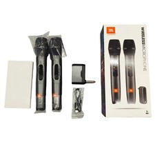 Dual-Channel Wireless Mic System JBL WIRELESSMICAM 2 Dynamic Microphones
