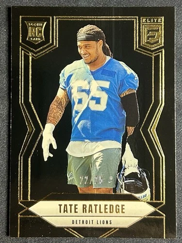 2025 Donruss Elite Football Black Tate Ratledge #141