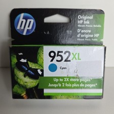NEW GENUINE - HP 952XL CYAN Ink Cartridge - L0S61AN - Sealed Box 2026