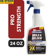 Professional Mold & Mildew Stain Remover Spray for Black Mold & More, 24 fl. oz.