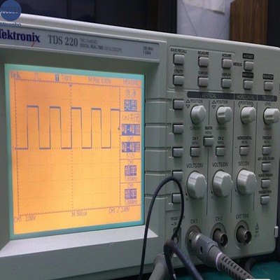 100% TEST   TDS220 2 Channel Digital   100 MHz 1GS/s *hh