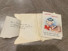 1948 Cover Stamp With Birthday Greeting Antique Card And 3 Sent Stamp — photo 3