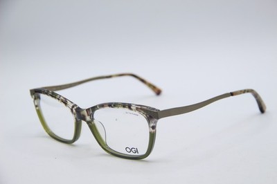 NEW OGI EVOLUTION 9245/2230 GREEN MARBLE AUTHENTIC FRAMES EYEGLASSES 53-17