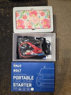 Halo AC/DC Bolt 58830 With Jump Cables FLORAL PATTERN