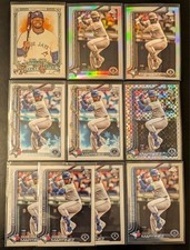 10-card Orelvis Martinez rookie lot: includes parallels