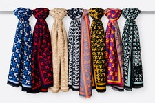 Winter Scarf With Airplane Scarf, Unisex, Scarf With Plane