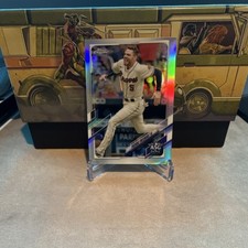 2021 Topps Chrome Update: Freddie Freeman ASG-7 Braves Chrome Refractor.